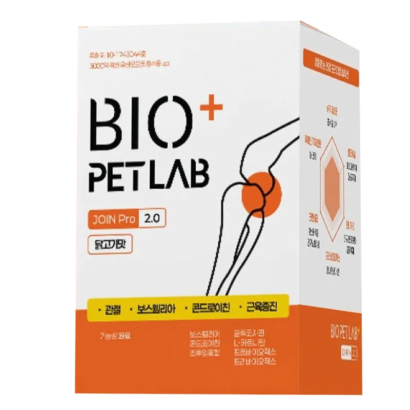 BIO+ PETLAB JOIN Pro 2.0 chicken flavour pet supplement box